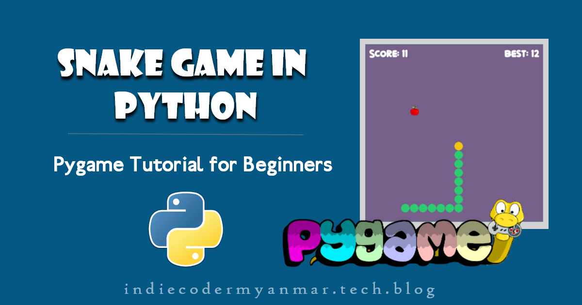 Cover of Snake Game in Python (Part: 2) 